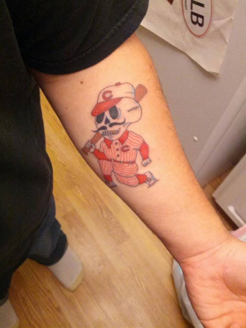 benlambert_color_tattoo_baseball_skull_newyork_ny_albany