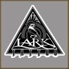$2.00: 4 inch STICKER - Lark Tattoo Triangle Logo Die-Cut Sticker - Image 2