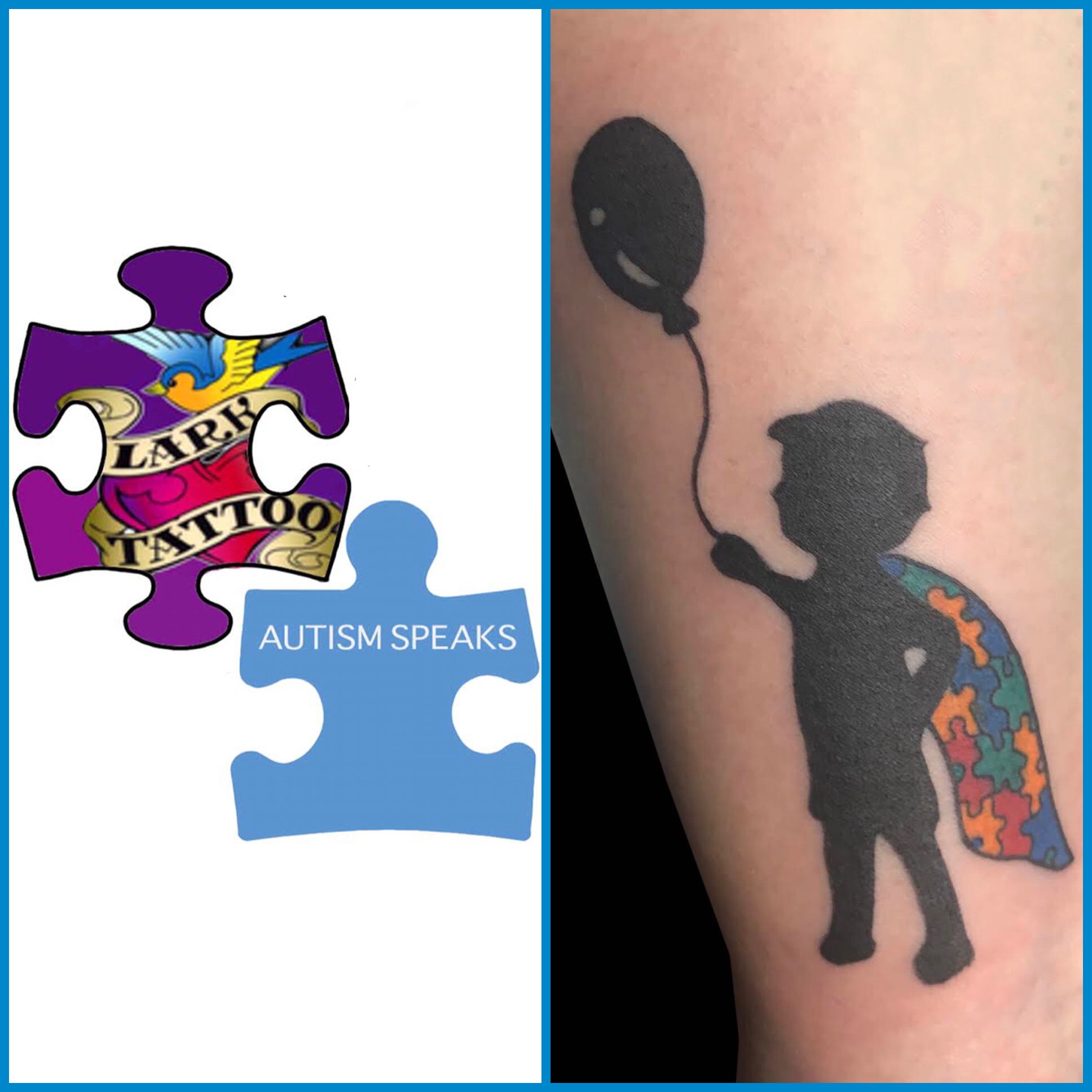 #ink4autism #autism #autismawareness #autismtattoo #autismspeaks #tattoo #tattoos #tat #tats #tatts #tatted #tattedup #tattoist #tattooed #inked #inkedup #ink #tattoooftheday #amazingink #bodyart #tattooig #tattoosofinstagram #instatats #larktattoo #larktattoos #larktattoowestbury #westbury #longisland #NY #NewYork