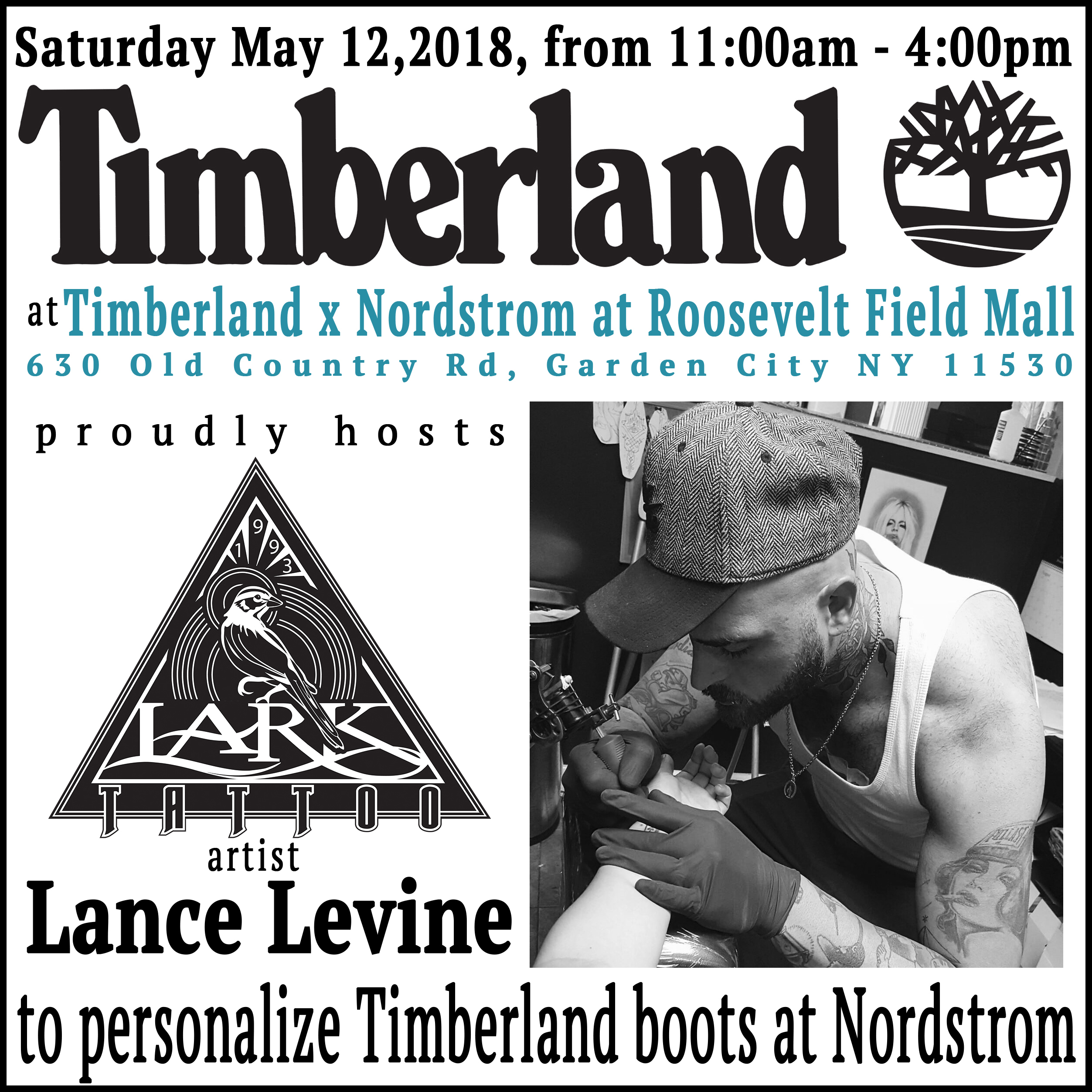 #timberland #Nordstrom #RooseveltFieldMall #tattoo #tattoos #tat #tats #tatts #tatted #tattedup #tattoist #tattooed #inked #inkedup #ink #tattoooftheday #amazingink #bodyart #tattooig #tattoosofinstagram #instatats #larktattoo #larktattoos #larktattoowestbury #westbury #longisland #NY #NewYork #usa #art #lance #levine #lancelevine