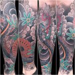 #Japanese #JapaneseTattoo #ColorTattoo #AsianTattoo #Geometric #GeometricTattoo #snake #snaketattoo #tattoo #tattoos #tat #tats #tatts #tatted #tattedup #tattoist #tattooed #inked #inkedup #ink #tattoooftheday #amazingink #bodyart #tattooig #tattoosofinstagram #instatats #larktattoo #larktattoos #larktattoowestbury #westbury #longisland #NY #NewYork #usa #art #matt #ellis #mattellis #mattcellis