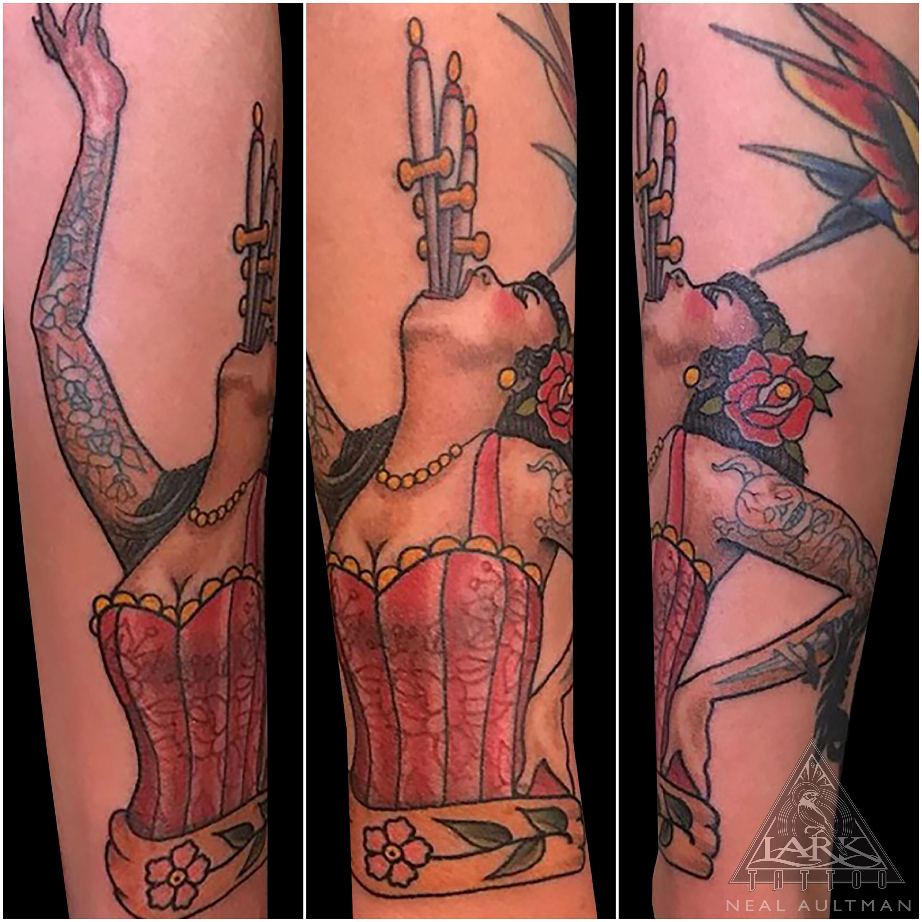 circus, circustattoo, swordswallower, swordswallowertattoo, colortattoo, traditionaltattoo, sideshow, sideshowtattoo, tattooswithtattoos, swordswallowing, swordswallowingtattoo, tattoo, tattoos, tat, tats, tatts, tatted, tattedup, tattoist, tattooed, inked, inkedup, ink, tattoooftheday, amazingink, bodyart, tattooig, tattoosofinstagram, instatats , larktattoo, larktattoos, larktattoowestbury, westbury, longisland, NY, NewYork, usa, art