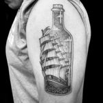 #ShipInABottle #ShipInABottleTattoo #Clipper #ClipperTattoo #ClipperShipTattoo #BlackWork #BlackWorkTattoo #DotWork #DotWorkTattoo #LinesAndDots #LinesAndDotsTattoo #Stipple #StippleTattoo #BNG #BNGTattoo #BlackAndGray #BlackAndGrayTattoo #BlackAndGrey #BlackAndGreyTattoo #Ocean #OceanTattoo #Ship #ShipTattoo #Nautical #NauticalTattoo #LarkTattoo #Tattoo #Tattoos #Tat #Tats #Tatts #Tatted #Tattedup #Tattoist #Tattooed #Inked #InkedUp #Ink #TattooOfTheDay #AmazingInk #BodyArt #LongIslandTattooArtist #LongIslandTattooer #LarkTattoos #LarkTattooWestbury #Westbury #LongIsland #NY #NewYork #USA #Art