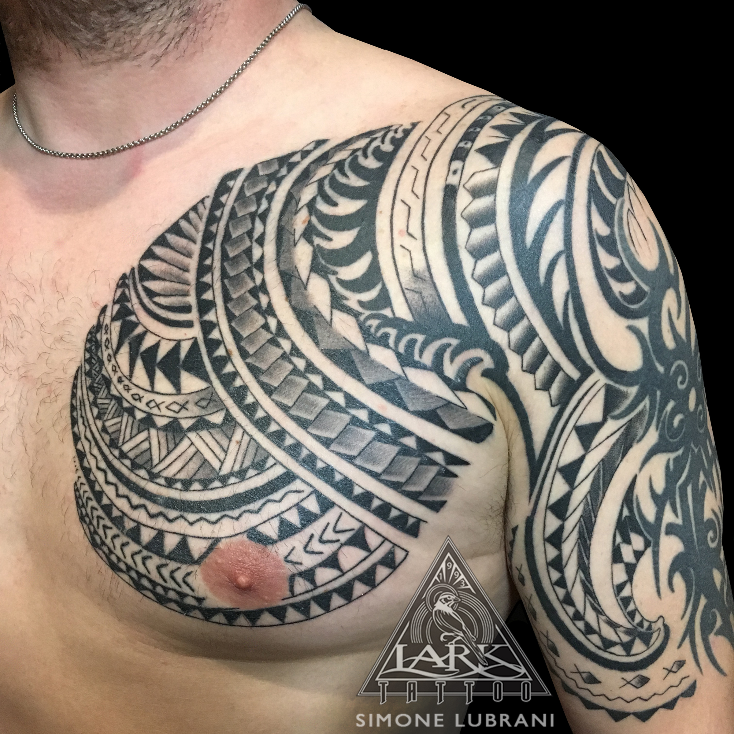 #Polynesian #PolynesianTattoo #Tribal #TribalTattoo #ChestTattoo #ArmTattoo #ShoulderTattoo #Maori #MaoriTattoo #LarkTattoo #Tattoo #Tattoos #Tat #Tats #Tatts #Tatted #Tattedup #Tattoist #Tattooed #Inked #InkedUp #Ink #TattooOfTheDay #AmazingInk #BodyArt #LarkTattoos #LarkTattooWestbury #Westbury #LongIsland #NY #NewYork #USA #Art