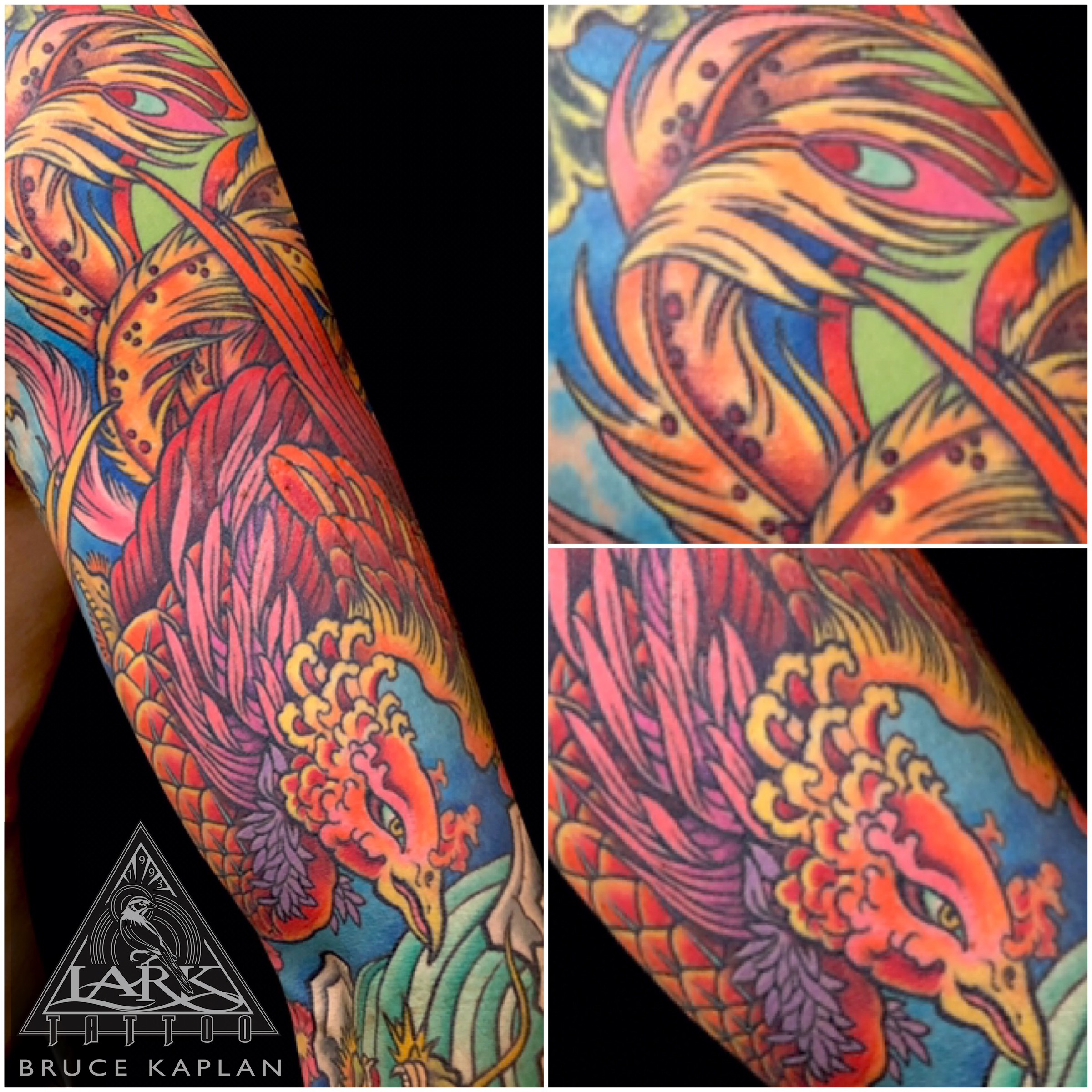 #Phoenix #PhoenixTattoo #JapanesePhoenix #JapanesePhoenixTattoo #Japanese #JapaneseTattoo #JapaneseColorTattoo #ColorTattoo #Colorful #ColorfulTattoo #ColorBomb #ColorBombTattoo #ArmTattoo #HalfSleeve #HalfSleeveTattoo #LarkTattoo #Tattoo #Tattoos #Tat #Tats #Tatts #Tatted #Tattedup #Tattoist #Tattooed #Inked #InkedUp #Ink #TattooOfTheDay #AmazingInk #BodyArt #LongIslandTattooArtist #LongIslandTattooer #LarkTattoos #LarkTattooWestbury #Westbury #LongIsland #NY #NewYork #USA #Art