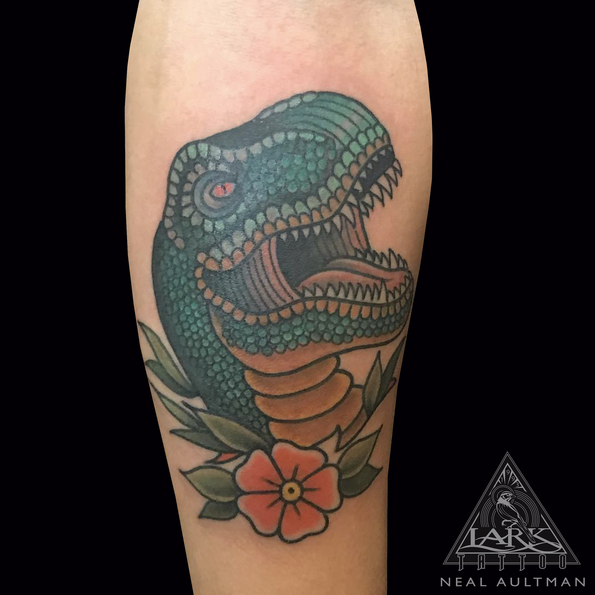 #Tyrannosaurus #TyrannosaurusTattoo #TyrannosaurusRex #TyrannosaurusRexTattoo #TRex #TRexTattoo #TraditionalDinosaur #TraditionalDinosaurTattoo #TraditionalTRex #TraditionalTRexTattoo #Dinosaur #DinosaurTattoo #Traditional #TraditionalTattoo #ColorTattoo #LarkTattoo #LongIslandTattooArtist #LongIslandTattooer #Tattoo #Tattoos #Tat #Tats #Tatts #Tatted #Tattedup #Tattoist #Tattooed #Inked #InkedUp #Ink #TattooOfTheDay #AmazingInk #BodyArt #LarkTattooWestbury #Westbury #LongIsland #NY #NewYork #USA #Art