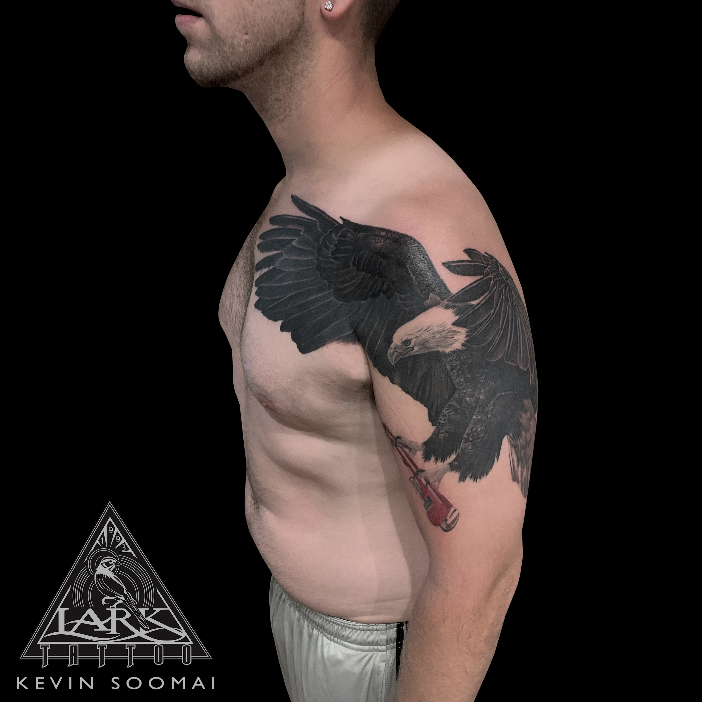 LarkTattoo, BaldEagle, BaldEagleTattoo, Eagle, EagleTattoo, Bird, BirdTattoo, BNG, BNGTattoo, BlackAndGrey, BlackAndGreyTattoo, BlackAndGray, BlackAndGrayTattoo, BNGInkSociety, Realism, RealismTattoo, Realistic, RealisticTattoo, AnimalTattoo, AnimalPortrait, LargeTattoo, ArmTattoo, Wrench, WrenchTattoo, Tattoo, Tattoos, Tat, Tats, Tatts, Tatted, Tattedup, Tattoist, Tattooer, Inked, InkedUp, Ink, TattooOfTheDay, AmazingInk, BodyArt, LongIslandTattooArtist, LongIslandTattooer, LarkTattoos, Tattooer, LarkTattooWestbury, Westbury, LongIsland, NY, NewYork, USA, Art