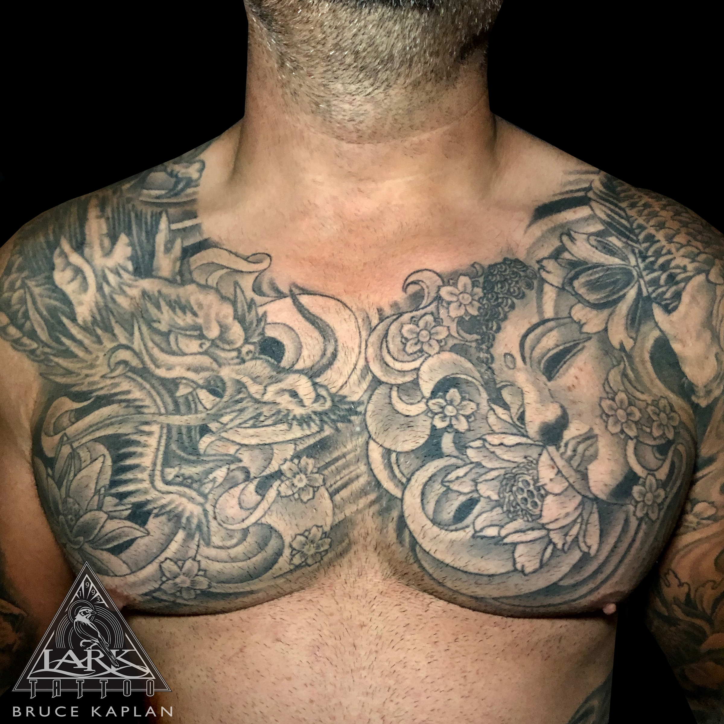 LarkTattoo, BlackAndGray, BlackAndGrayTattoo, BlackAndGrey, BlackAndGreyTattoo, BNG, BNGTattoo, BNGInkSociety, ChestPiece, ChestPieceTattoo, FullChestTattoo, Dragon, DragonTattoo, Buddha, BuddhaTattoo, Siddhartha, SiddharthaTattoo, JapaneseDragon, JapaneseDragonTattoo, Tattoo, Tattoos  #TattooArtist, Tattoist, Tattooer, LongIslandTattooArtist, LongIslandTattooer, LongIslandTattoo, TattooOfTheDay, Tat, tats