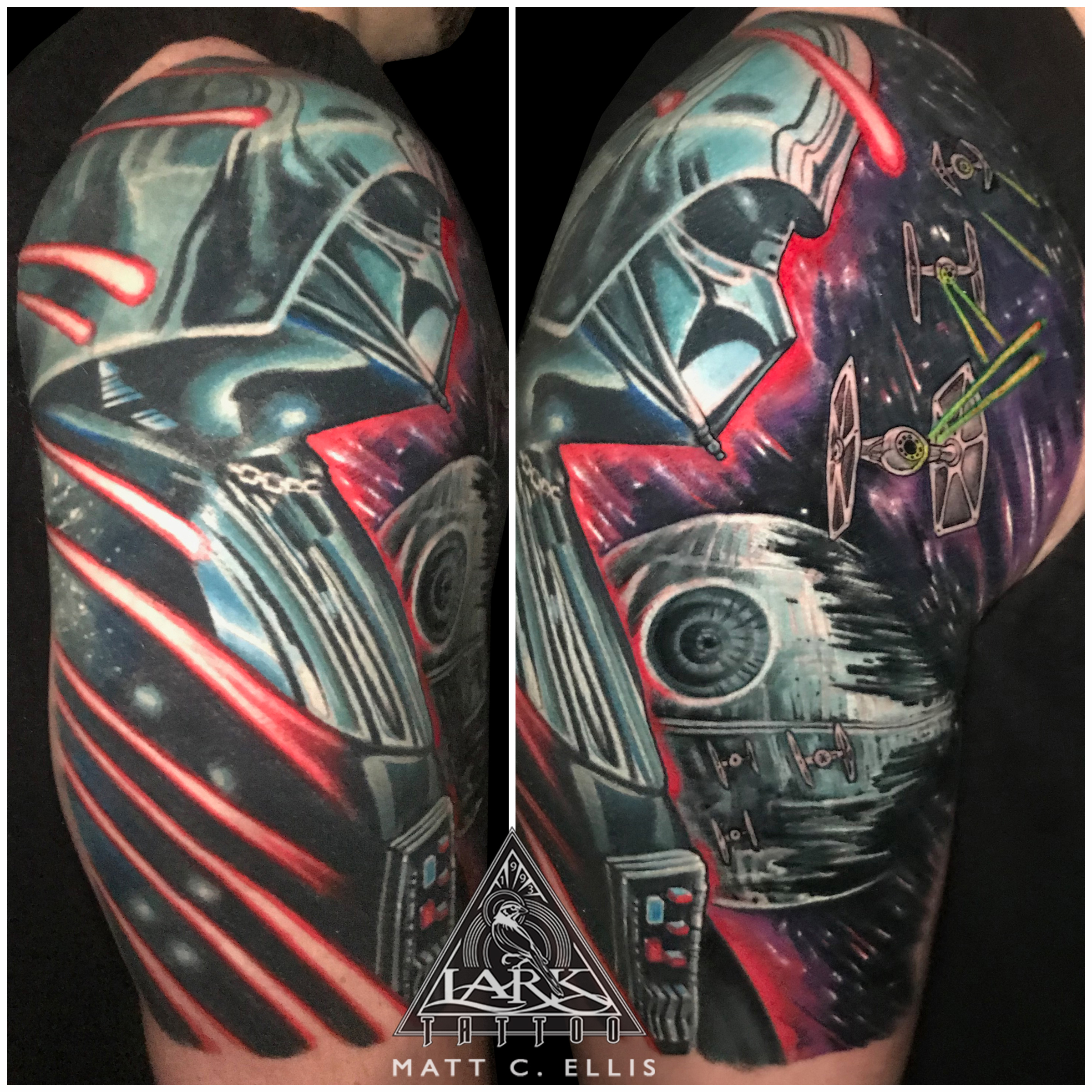 #LarkTattoo #MattCEllis #MattCEllisTattoo #MattCEllisLarkTattoo #MattEllis #MattEllisLarkTattoo #MattEllisTattoo #Tattoo #Tattoos #StarWars #StarWarsTattoo #DarthVader #DarthVaderTattoo #Disney #DisneyTattoo #StarWarsNerd #StarWarsNerdTattoo #StarWarsFan #StarWarsFanTattoo #Sith #SithTattoo #DarkSide #DarkSideTattoo #AnakinSkywalker #AnakinSkywalkerTattoo #DeathStar #DeathStarTattoo #TieFighter #TieFighter #Space #SpaceTattoo #TattooArtist #Tattoist #Tattooer #LongIslandTattooArtist #LongIslandTattooer #LongIslandTattoo #TattooOfTheDay #Tat #Tats #Tatts #Tatted #Inked #Ink #TattooInk #AmazingInk #AmazingTattoo #BodyArt #LarkTattooWestbury #Westbury #LongIsland #NY #NewYork #USA #Art #Tattedup #InkedUp #LarkTattoos