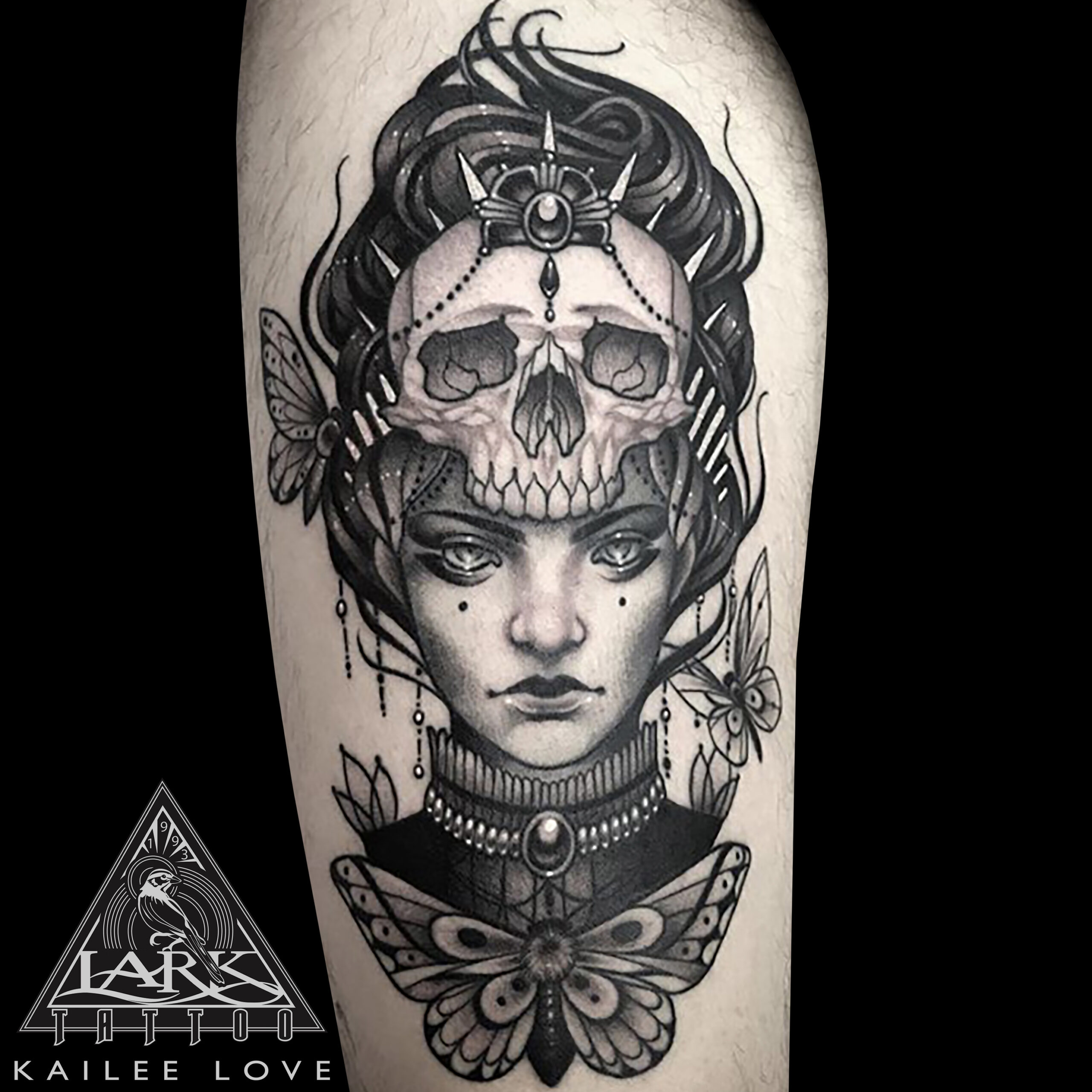 #LarkTattoo #KaileeLove #KaileeLoveTattoo #FemaleTattoer #FemaleArtist #FemaleTattooArtist #LadyTattooer #Blackwork #BlackworkTattoo #BNG #BNGTattoo #BNGInkSociety #BlackAndGray #BlackAndGrayTattoo #BlackAndGrey #BlackAndGreyTattoo #Skull #SkullTattoo #LadyHead #ladyHeadTattoo #Butterfly #ButterrflyTattoo #EvilTattoo #Graphic #GraphicTattoo #Darkness #DarkTattoo #DarkArt #DarkArtSociety #DarkArtist #Gothic #GothicTattoo #Tattoo #Tattoos #TattooArtist #Tattoist #Tattooer #LongIslandTattooArtist #LongIslandTattooer #LongIslandTattoo #TattooOfTheDay #Tat #Tats #Tatts #Tatted #Inked #Ink #TattooInk #AmazingInk #AmazingTattoo #BodyArt #LarkTattooWestbury #Westbury #LongIsland #NY #NewYork #USA #Art #Tattedup #InkedUp #LarkTattoos