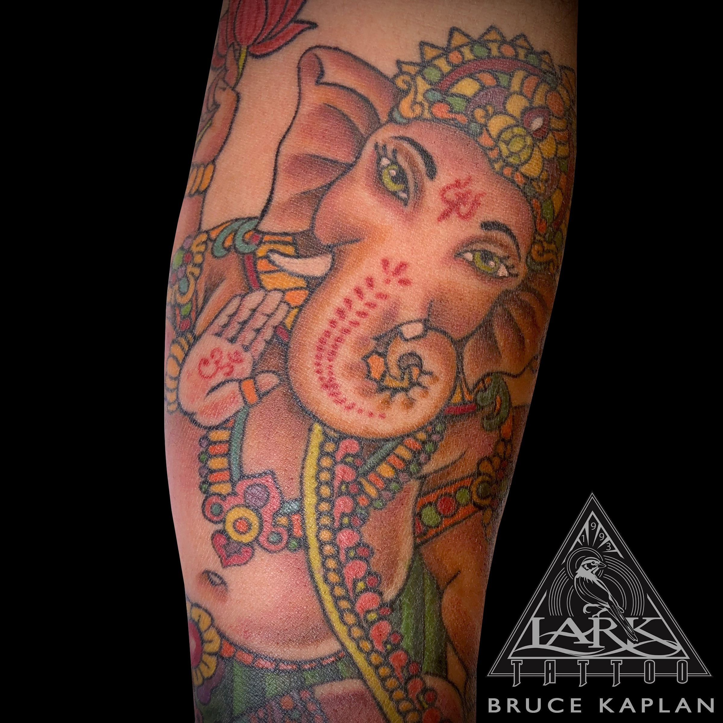 LarkTattoo, BruceKaplan, BruceKaplanLarkTattoo, Tattoo, Tattoos, Ganesha, GaneshaTattoo, Ganesh, GaneshTattoo, Ganapati, GanapatiTattoo, Bappa, BappaTattoo, Morya, MoryaTattoo, Hinduism, Hindu, HinduismTattoo, HinduTattoo, India, Om, OmTattoo, Trishula, TrishulaTattoo, ColorTattoo, TattooArtist, Tattoist, Tattooer, LongIslandTattooArtist, LongIslandTattooer, LongIslandTattoo, TattooOfTheDay, Tat, Tats, Tatts, Tatted, Inked, Ink, TattooInk, AmazingInk, AmazingTattoo, BodyArt, LarkTattooWestbury, Westbury, LongIsland, NY, NewYork, USA, Art, Tattedup, InkedUp, LarkTattoos