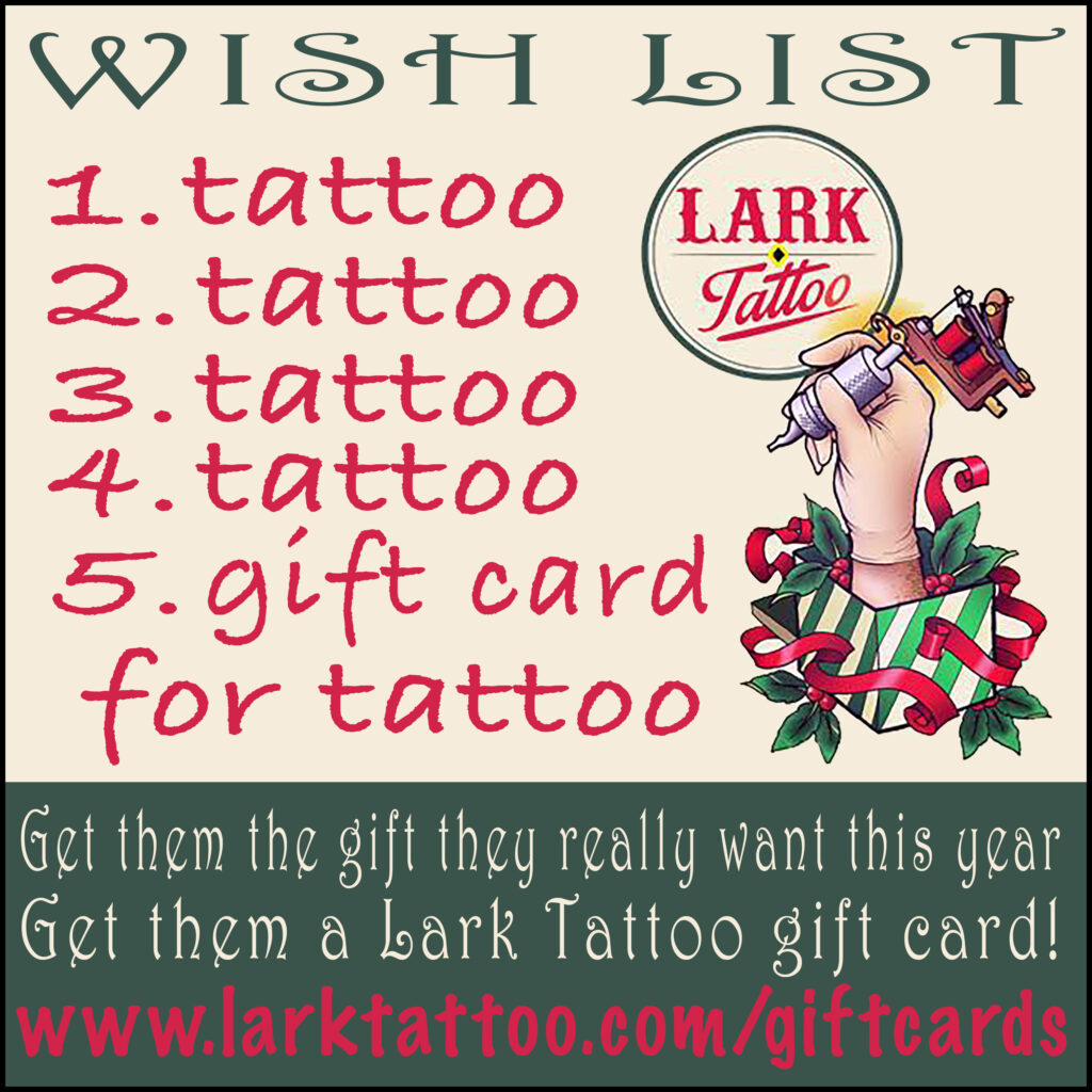 Lark Tattoo Gift Cards 