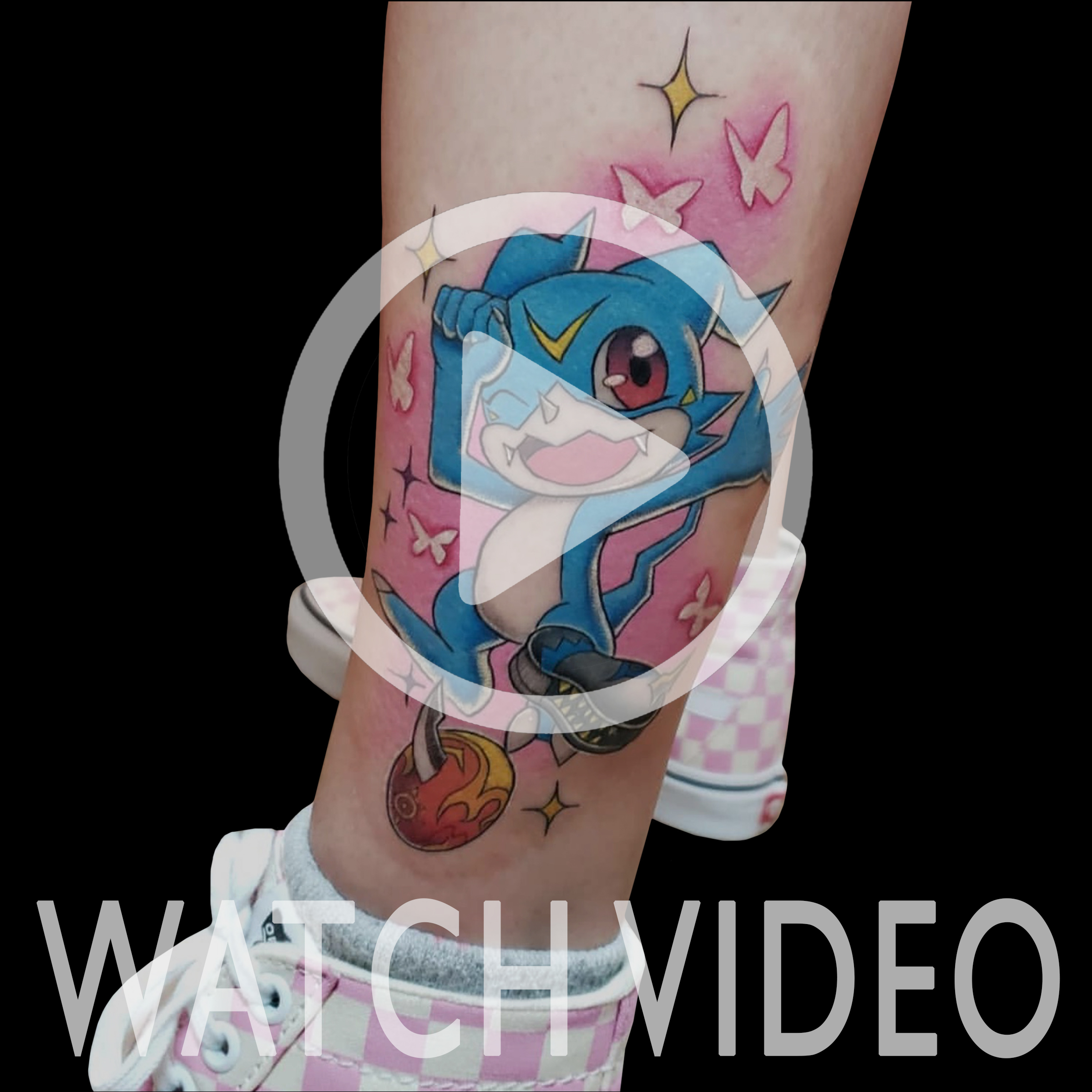 Video of tattoo by Lark Tattoo artist Nasa Tsuchiya - -