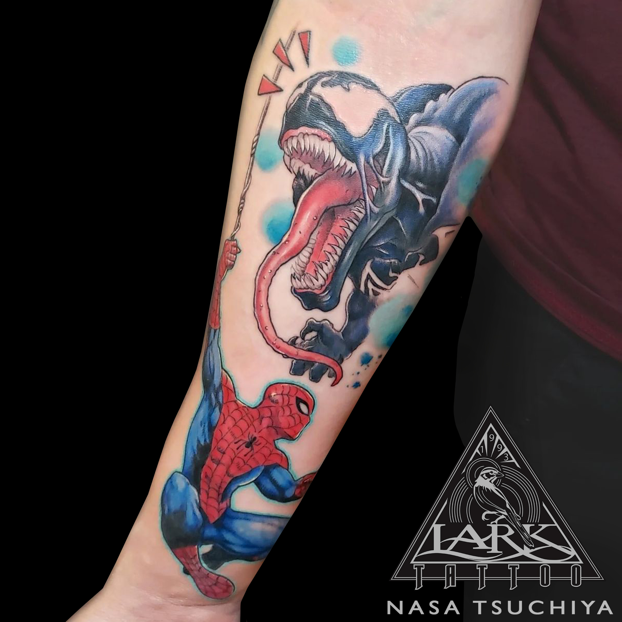 23 Spiderman Tattoos for Superheroes in 2022 | Spiderman tattoo, Venom  tattoo, Marvel tattoos