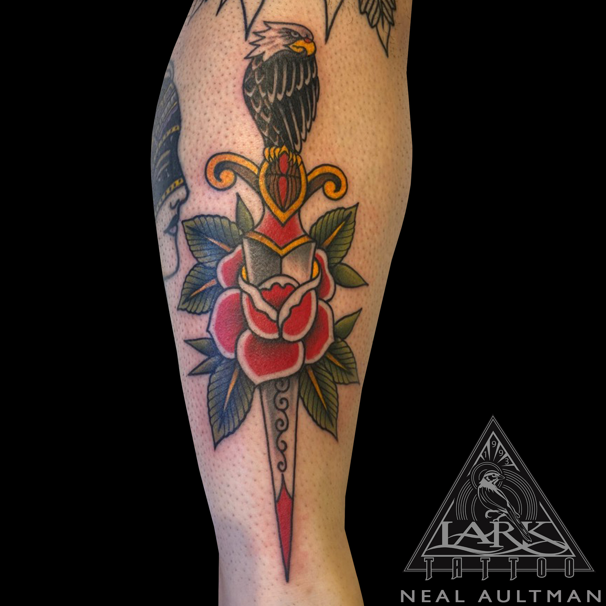 #LarkTattoo #NealAultman #NealAultmanLarkTattoo #Tattoo #Tattoos #ColorTattoo #TraditionalTattoo #AmericanTraditional #AmericanTraditionalTattoo #Eagle #EagleTattoo #AmericanTraditionalEagle #AmericanTraditionalEagleTattoo #Dagger #DaggerTattoo #Rose #RoseTattoo #AmericanTraditionalRose #AmericanTraditionalRoseTattoo #AmericanTraditionalDagger #AmericanTraditionalDaggerTattoo #TattooArtist #Tattoist #Tattooer #LongIslandTattooArtist #LongIslandTattooer #LongIslandTattoo #TattooOfTheDay #Tat #Tats #Tatts #Tatted #Inked #Ink #TattooInk #AmazingInk #AmazingTattoo #BodyArt #LarkTattooWestbury #Westbury #LongIsland #NY #NewYork #USA #Art #Tattedup #InkedUp #LarkTattoos