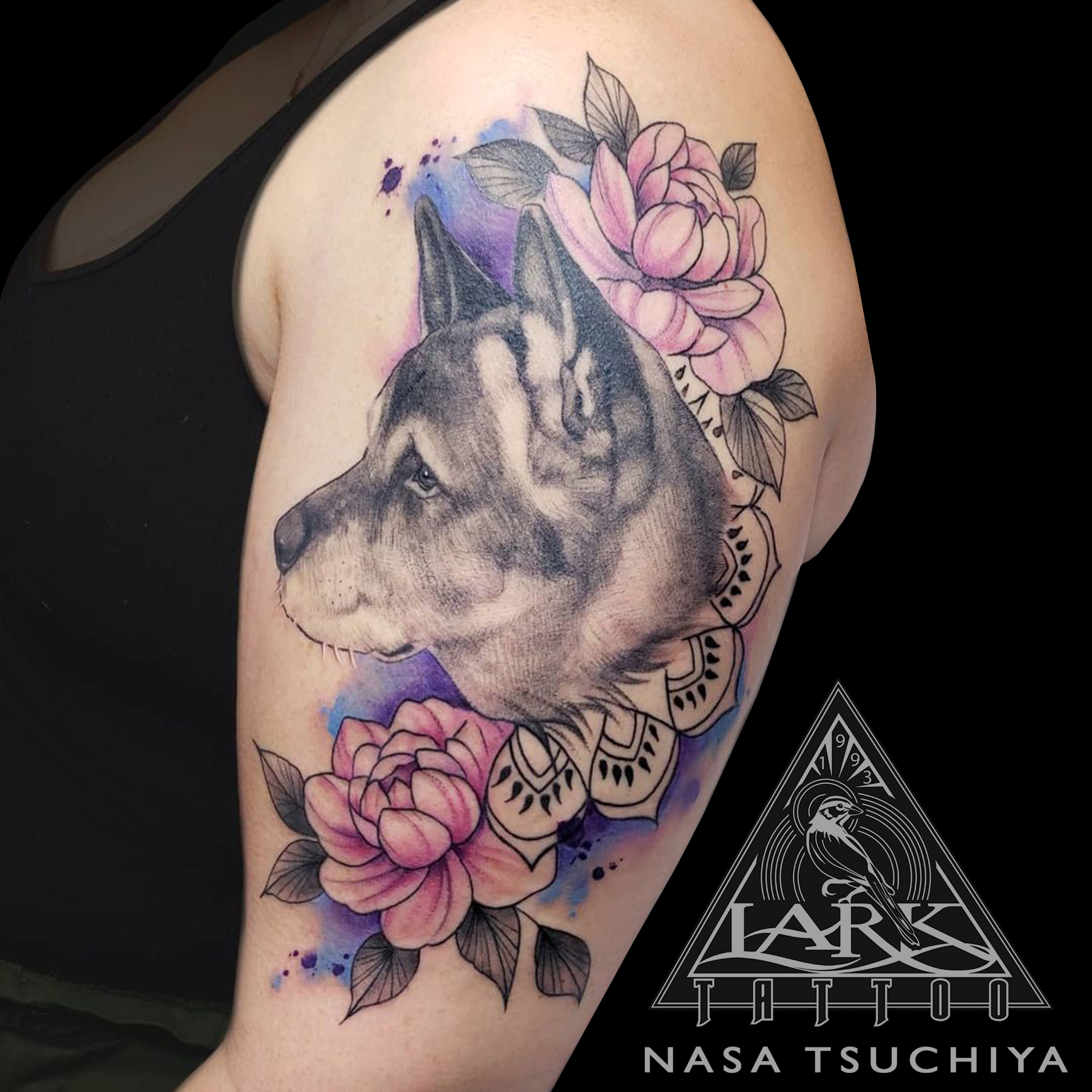 #LarkTattoo #Tattoo #NasaTsuchiya #NasaTsuchiyaLarkTattoo #Tattoos #FemaleTattooer #FemaleArtist #LadyTattooer #Dog #DogTattoo #K9 #K9Tattoo #Pet #PetTattoo #AnimalLover #AnimalLoverTattoo #DogPortrait #DogPortraitTattoo #Flowers #FlowersTattoo #Watercolor #WatercolorTattoo #ArmTattoo #Akitainu #AkitainuTattoo #AkitaDog #AkitaDogTattoo #Akita #AkitaTattoo #TattooArtist #Tattoist #Tattooer #LongIslandTattooArtist #LongIslandTattooer #LongIslandTattoo #TattooOfTheDay #Tat #Tats #Tatts #Tatted #Inked #Ink #TattooInk #AmazingInk #AmazingTattoo #BodyArt #LarkTattooWestbury #Westbury #LongIsland #NY #NewYork #USA #Art #Tattedup #InkedUp #LarkTattoos