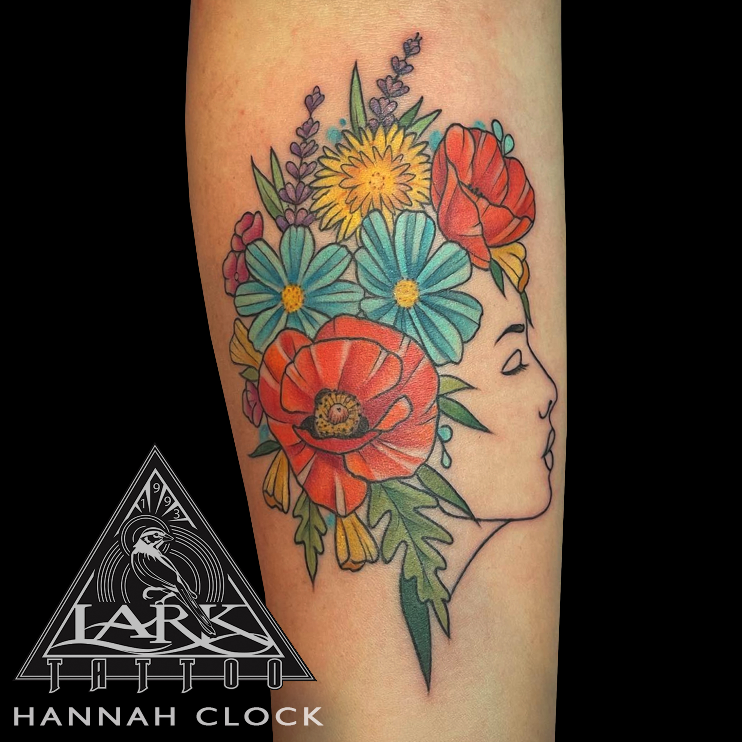 #LarkTattoo #HannahClock #HannahClockLarkTattoo #FemaleTattooer #FemaleArtist #LadyTattooer #Tattoo #Tattoo #LadyHead #LadyHeadTattoo #ColorTattoo #ColorfulTattoo #Watercolor #WatercolorTattoo #Flowers #FlowersTattoo #Flower #FlowerTattoo #PrettyTattoo #ArmTattoo #TattooArtist #Tattoist #Tattooer #LongIslandTattooArtist #LongIslandTattooer #LongIslandTattoo #TattooOfTheDay #Tat #Tats #Tatts #Tatted #Inked #Ink #TattooInk #AmazingInk #AmazingTattoo #BodyArt #LarkTattooWestbury #Westbury #LongIsland #NY #NewYork #USA #Art #Tattedup #InkedUp #LarkTattoos