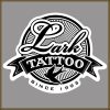 $2.00: 4 inch STICKER - Lark Tattoo Circle Logo Die-Cut Sticker - Image 2