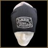 $25.00: Country Logo Slouch Fit Knit Beanie, black Dip Dye on gray - Image 2