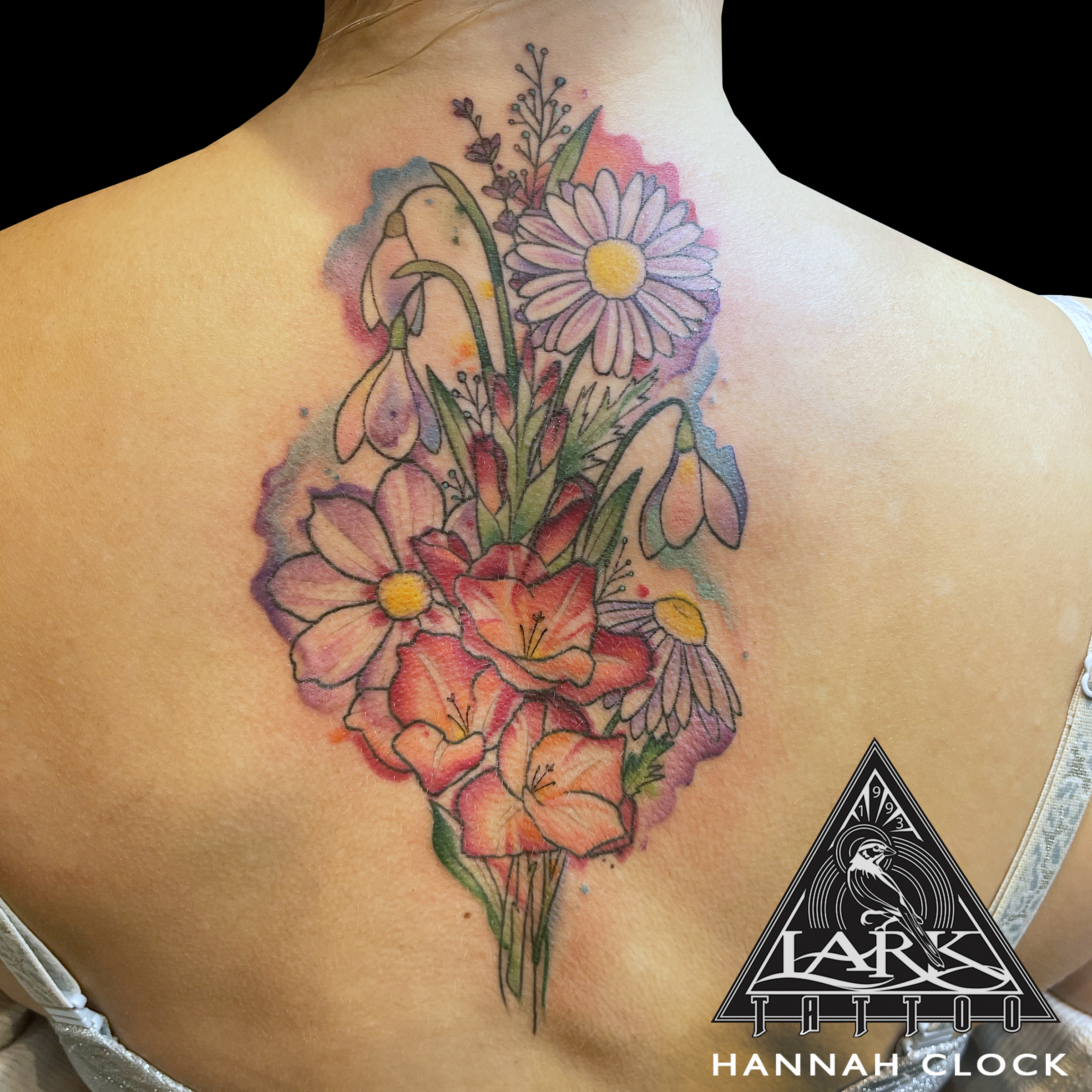 LarkTattoo, HannahClock, HannahClockLarkTattoo, FemaleTattooer, FemaleArtist, LadyTattooer, Tattoo, Tattoos, Watercolor, WatercolorTattoo, WatercolorFlowers, WatercolorFlowersTattoo, ColorTattoo, Flower, FlowerTattoo, Flowers, FlowersTattoo, BackTattoo, TattooArtist, Tattoist, Tattooer, LongIslandTattooArtist, LongIslandTattooer, LongIslandTattoo, TattooOfTheDay, LarkTattooWestbury, Westbury, LongIsland, Tats, Tatts, Tatted, TattooInk, AmazingInk, AmazingTattoo, BodyArt, NY, NewYork, USA, Art, Tattedup, InkedUp, LarkTattoos